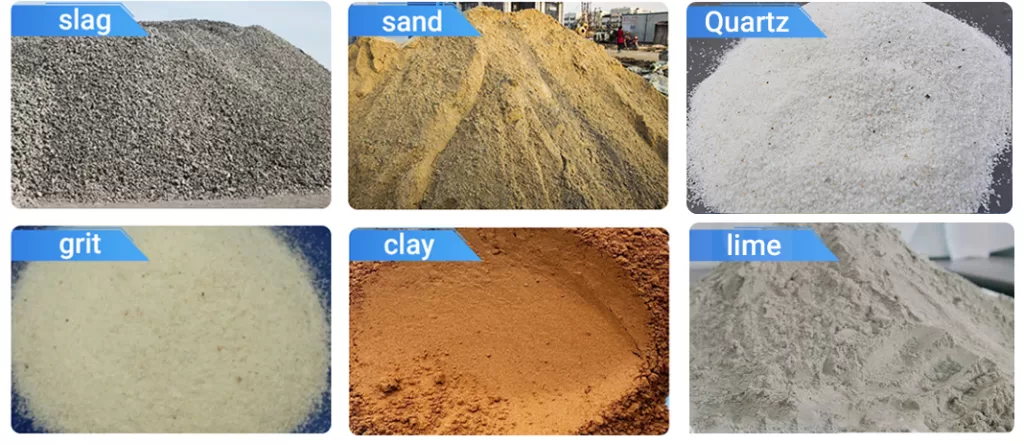 Materials Suitable for Triple-Pass Dryer.Three-drum dryer can apply for slag, sand, quartz, grit, clay,lime.