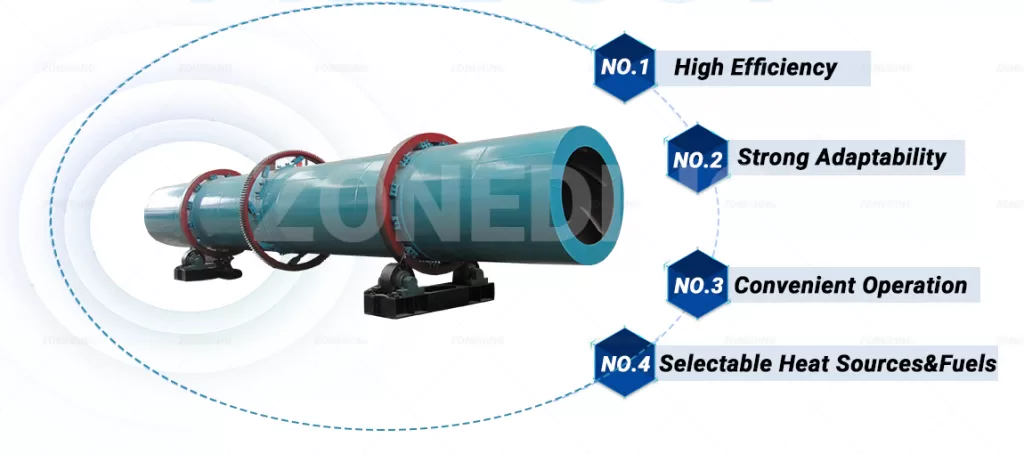 Advantages of slag dryer