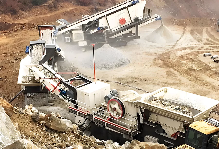 Mining crushing