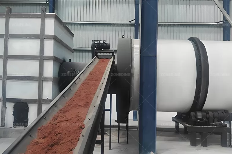 Cocopeat Dryer Customer site