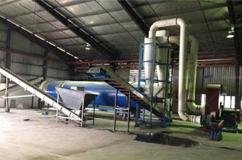 Cocopeat Dryer Customer site