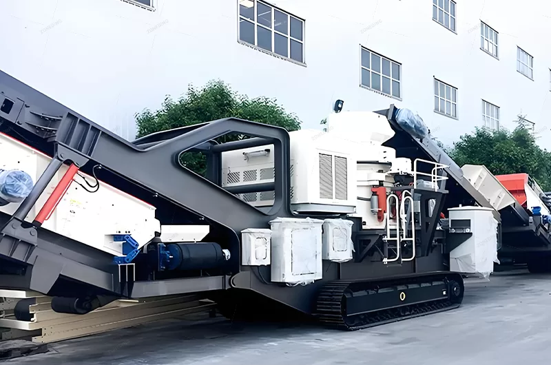 Crawler cone crusher