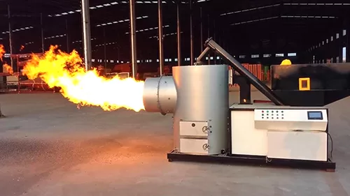 Dryer combustion chamber