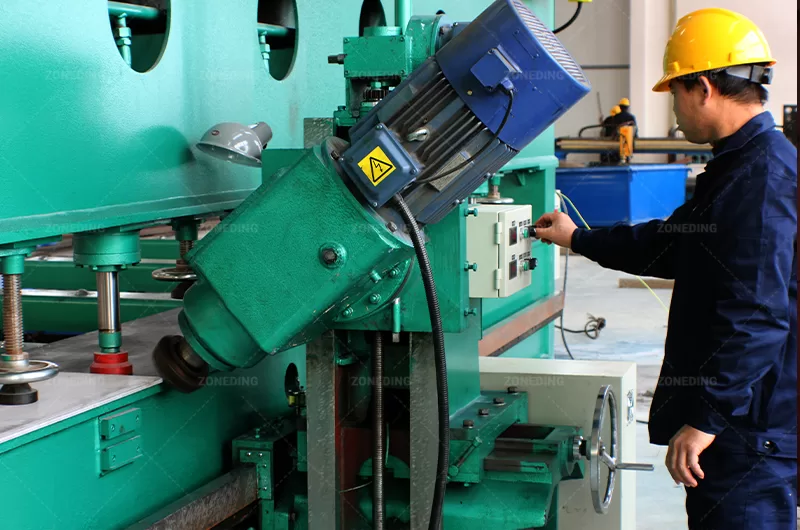 ZONEDING MACHINE use high-precision equipment to manufacture accessories
