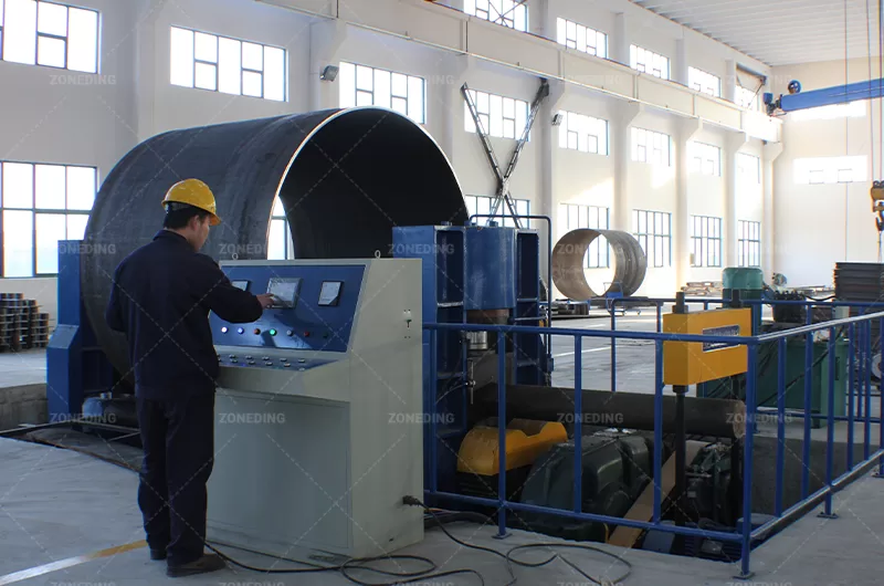 Zoneding machinery designs rotary dryer according to the material