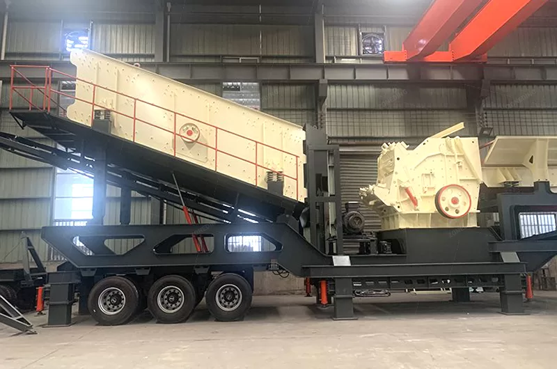 Mobile impact crusher