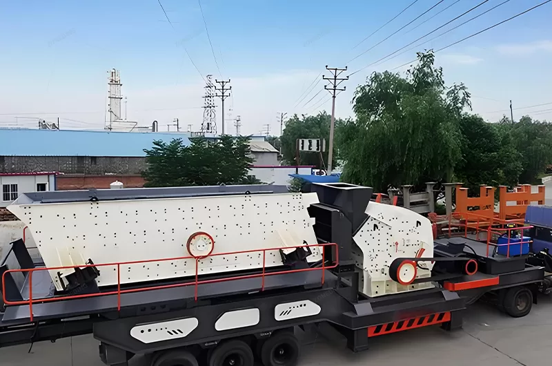 Mobile impact crusher