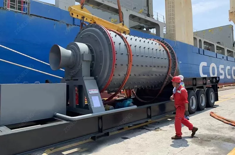 Ball mill transportation