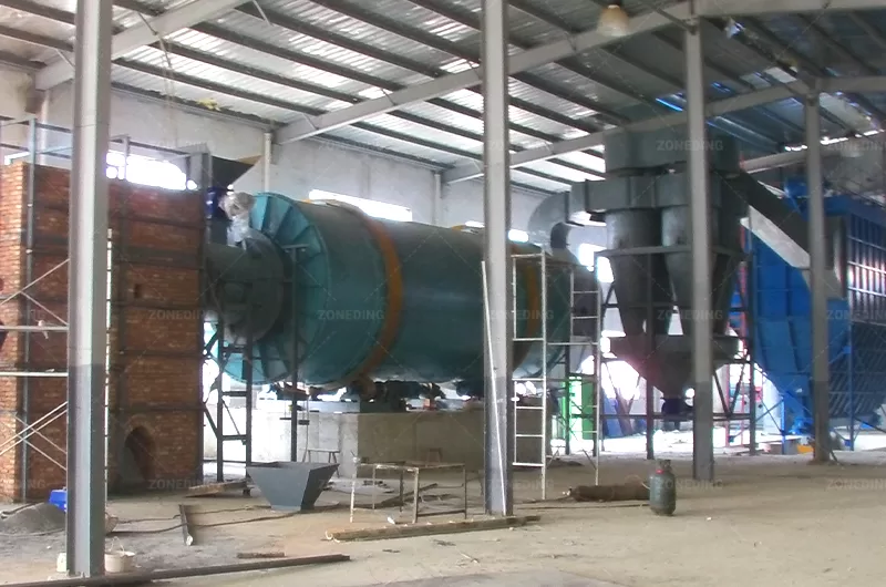 Pomace Dryer Customer Site