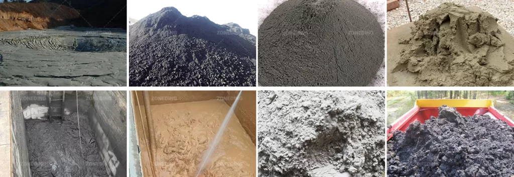 Slurry dryer application materials