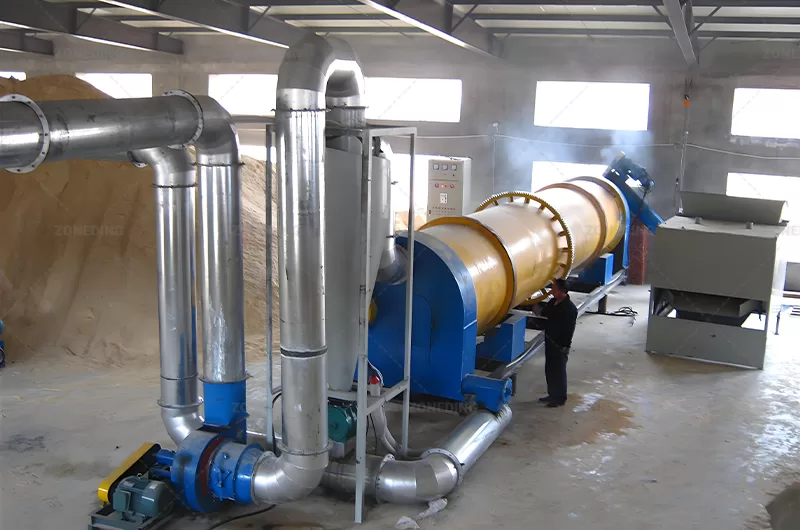 Spent Grain Dryer Customer site