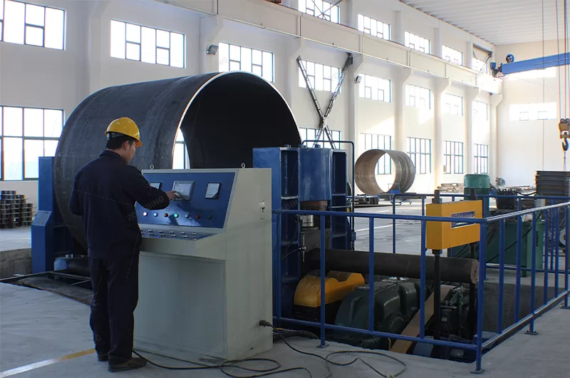 Three-drum dryer processing site