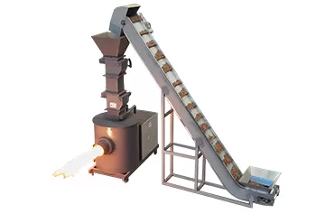 Wood Chip Burner