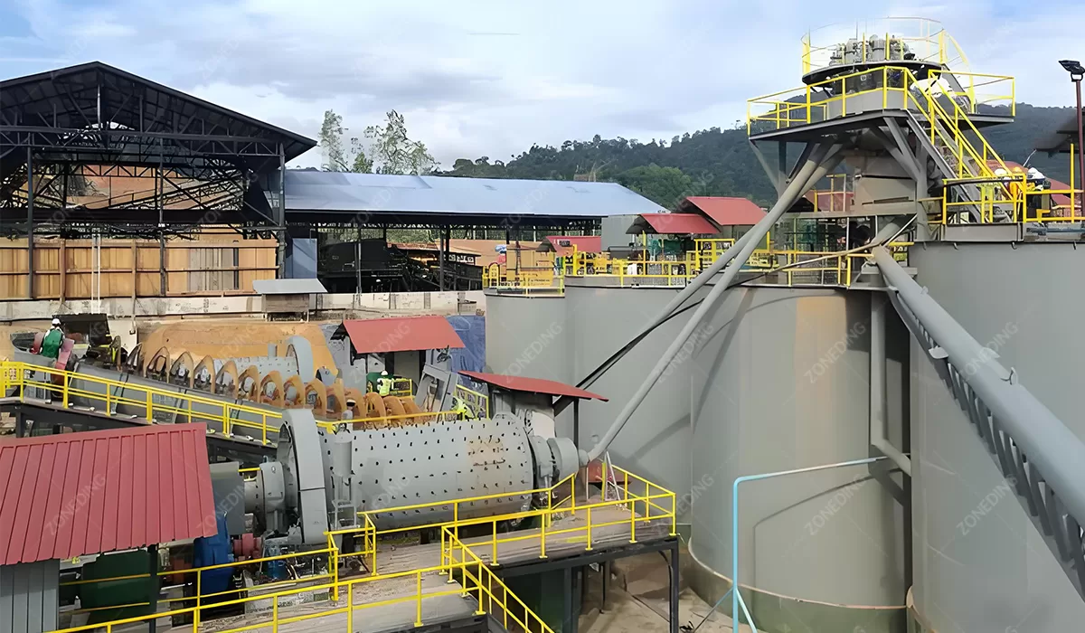 flow diagram of a CIP plant layout