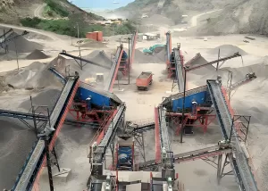 Andesite crushing plants