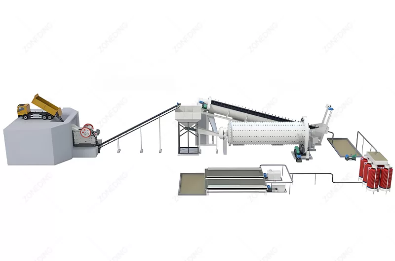 Gravity-separation-process