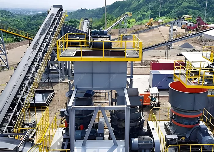 Lead-Zinc Ore Crushing Plants