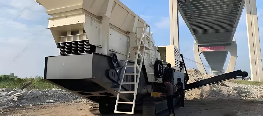 Mobile crusher care and maintenance
