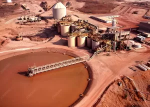 Gold Heap Leaching Process