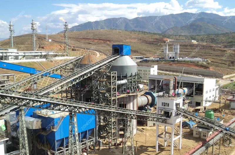 Reference Projects Rotary kiln site