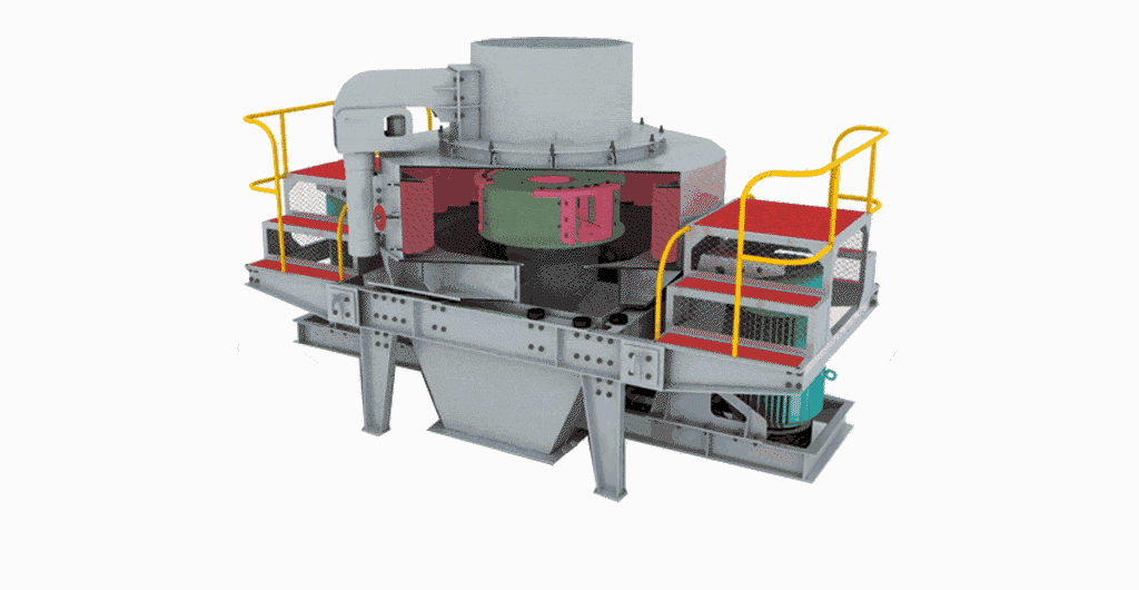 VSI crusher work principle