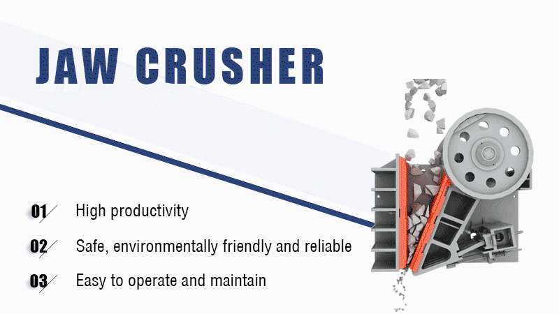 jaw crusher working