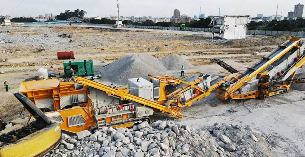 aggregate production plant