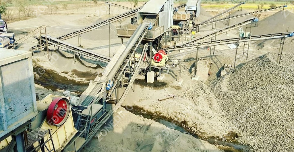 slag crushing machine