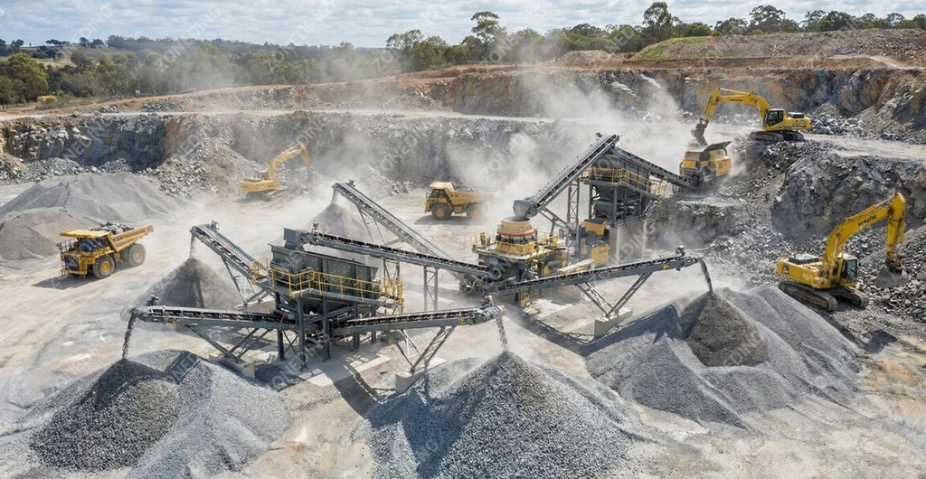 andesite crusher plant