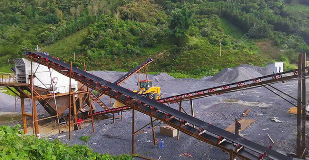 diabase crushing plant