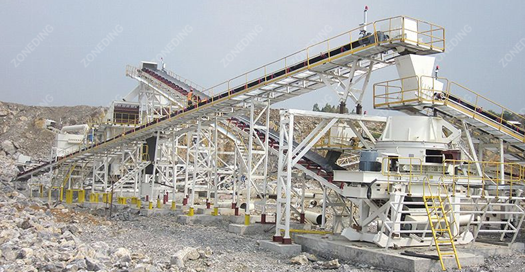 limestone sand making process