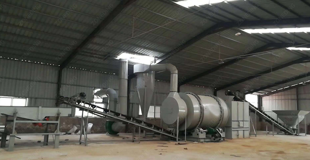 sand drying line