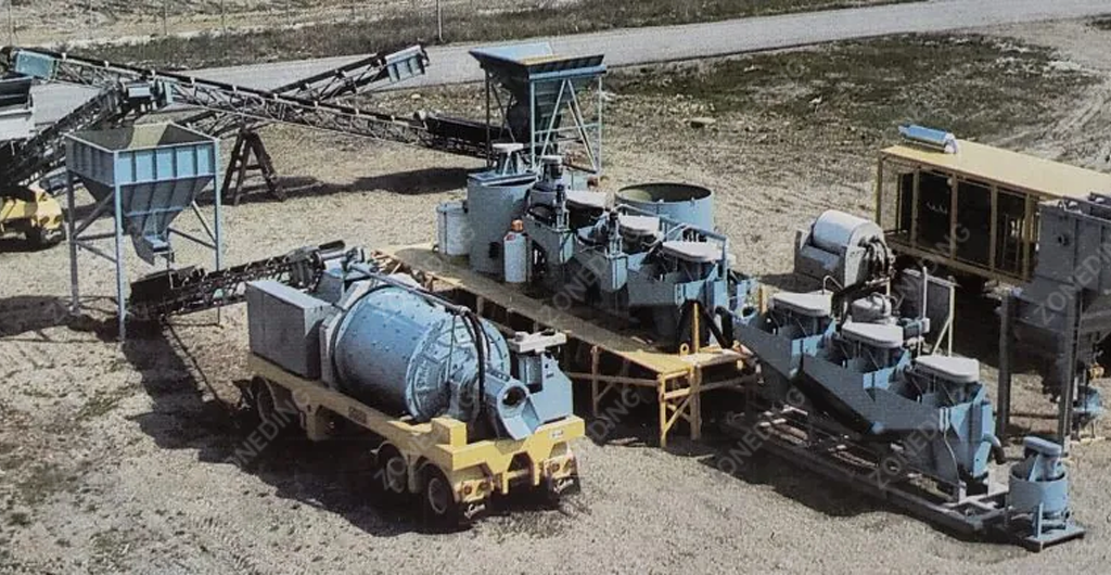 gold modular processing plant