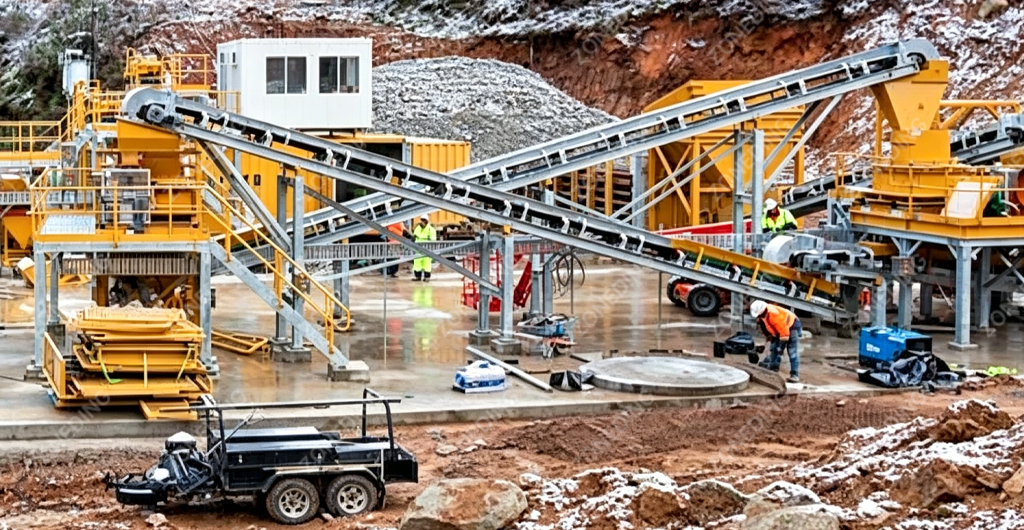 gold processing plant