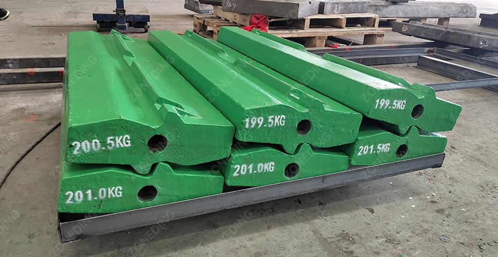 impact crusher blow bar