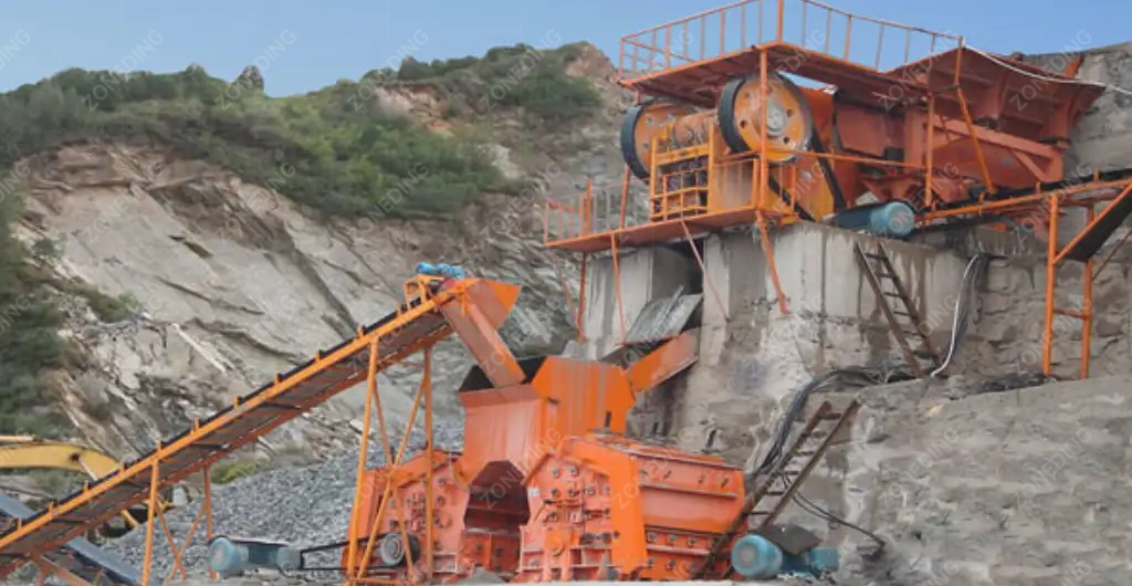 jaw crushing plant