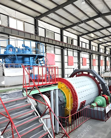 Large-scale Gold Ore Grinding Line in South America