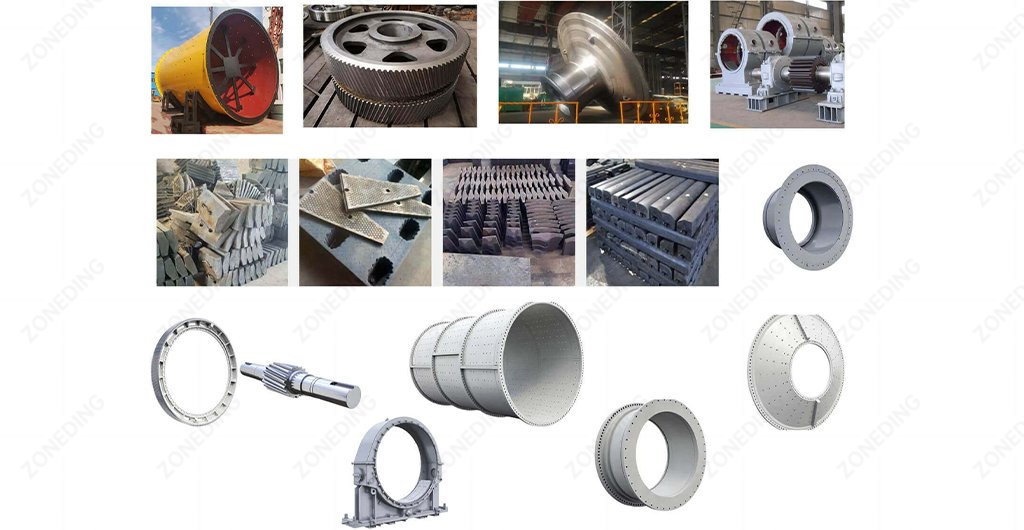 ball mill spare parts