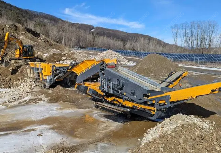 Integrated Solid Waste Crushing Processing Lines